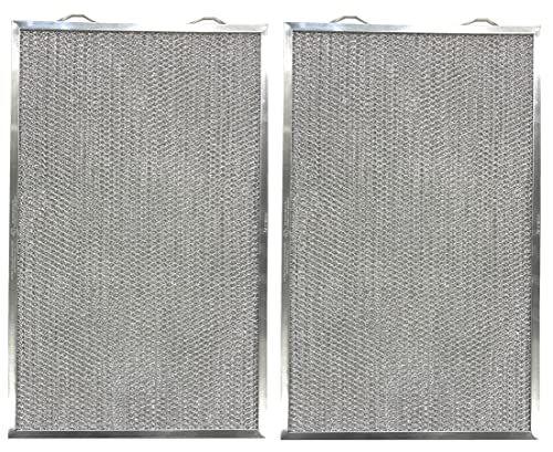 Air Filter Factory Replacement For Honeywell 203372, 136389, F50A1025, F50E1000, F50E1026, F50E1141, F50E1166, F50E1273, F50E1299 HVAC Furnace Aluminum EAC Pre/Post Filters 2-Pack