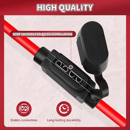 Inline Fuse Holder 12V 2 Pack, 14 AWG Waterproof Fuse Holder 11.8 Inch, in Line Fuses Holders 12V with 2 Pcs Standard Car Fuses 20A Blade Holders for Automotive, Marine by XIOGZAXI - size: 14 AWG / 11.8 INCH