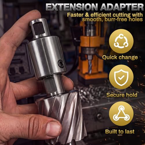 Annular Cutter Extension 2‘’/50mm for 3/4" Weldon Shank - size: 2‘’/50mm