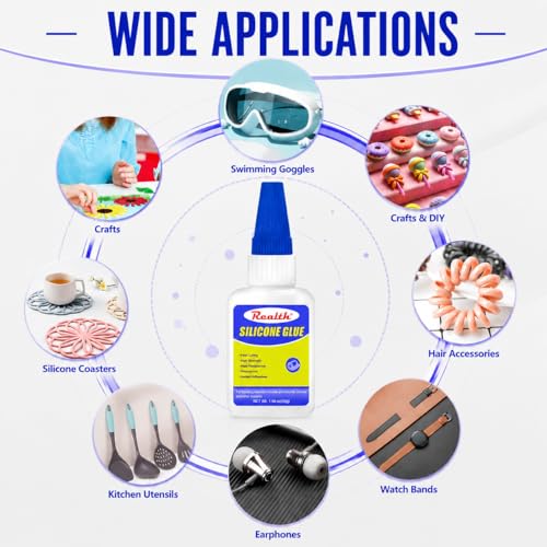 Silicone Glue Instant Glue 30g 2 Pack, Clear Waterproof Fast-Drying - size: 60g, style: Silicone Glue