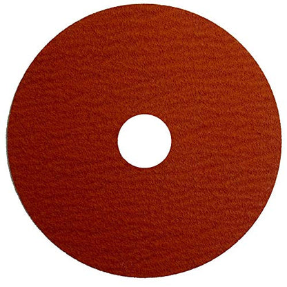 Weiler 69853 Tiger Ceramic Alumina Resin Fiber Sanding & Grinding Disc, 4-1/2" Diameter, 60 Grit, 7/8" Arbor Hole (Pack of 25) - size: 7/8" Arbor, style: 60 Grit