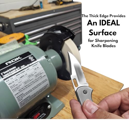 2pk 6in Hard Felt Buffing Wheel with 1/2 Inch Arbor Drill Adapter