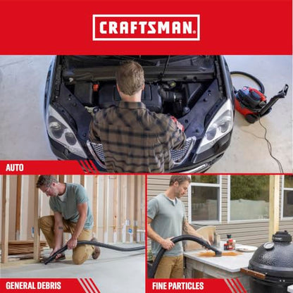 CRAFTSMAN CMXZVBE43271 Genuine 4 Gal. Wet Dry Vacuum Dust Collection Bags - style: 4 Gallon Fine Dust
