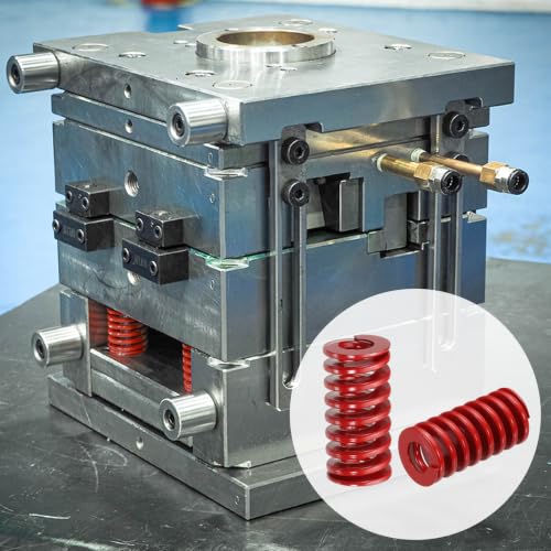 HARFINGTON 2pcs Die Spring 3/4" OD x 1.5" Free Length SMH4006, Red - size: 3/4" OD x 1.5" Free Length