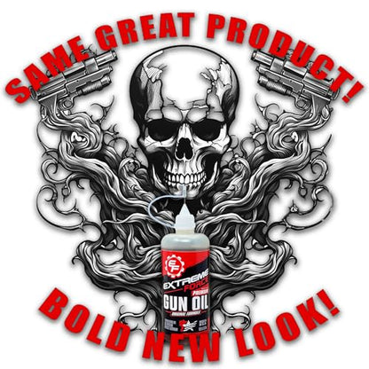 Extreme Force Original Formula Premium Gun Oil, 100% Synthetic Firearms & Weapons Lubricant, Superior High Friction Wear Protectant, US Special Forces Veteran/Master Gunsmith Formulated, Made in USA - size: 15 ml