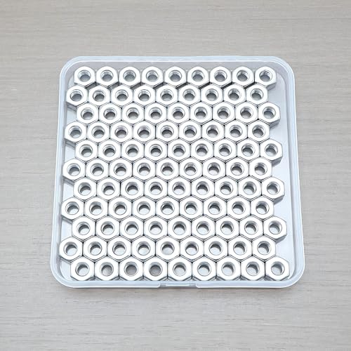 120Pcs 1/4-20 Hex Nuts, 304 Stainless 1/4 Nut, Coarse Thread 1/4 Nuts - size: SAE 1/4-20---120Pcs