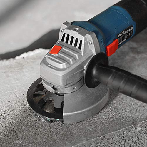 HERZO Diamond Concrete Grinding Wheel 5 inch,Diamond Cup Wheel for Stone Concrete Surface, Cement, Marble, Rock, Granite, and Thinset Removing - size: 5 Inch Standard