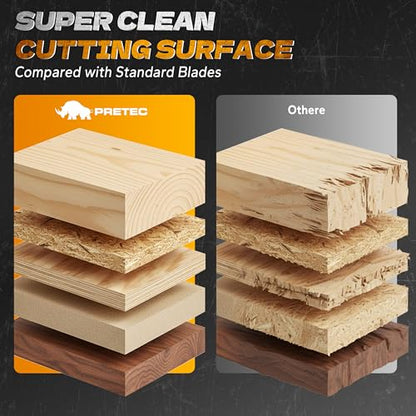 10 Inch 32T&60T Circular Saw Blade for Wood Cutting, 5/8" Arbor, 2 Pack - size: Mix2P