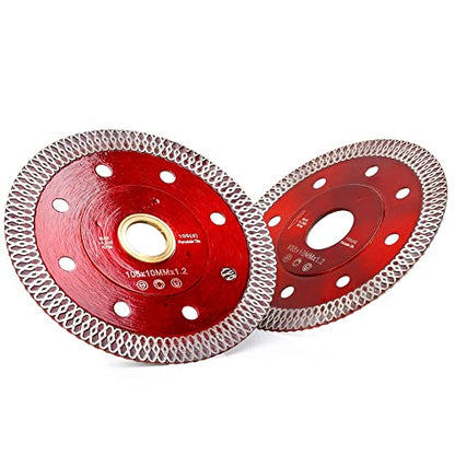 Casaverde 2Pcs/Lot 4inch Super Thin Diamond Porcelain Blade - size: 4 inch (2 pc)
