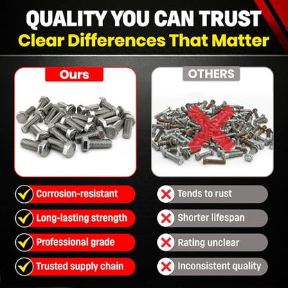 Chenango Supply 3/8-16 x 1 Stainless Steel Hex Head Bolts - size: 3/8-16 X 1"