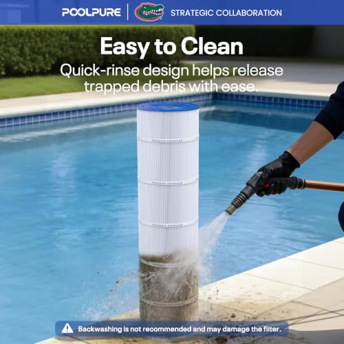 POOLPURE C-7468 Pool Filter Replaces Jandy CL 460, CV460, PJAN115, 1 Pack - size: 1Pack