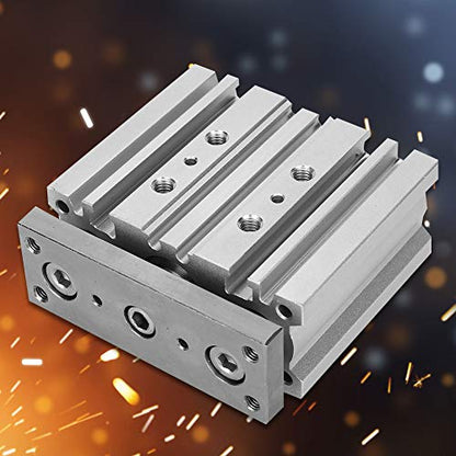 MGPM20X30 Double Acting Air Cylinder 20mm Bore 20-100mm Stroke Aluminum Pneumatic Cylinder