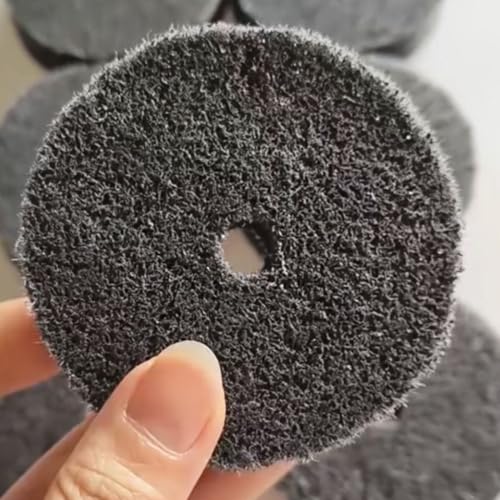 8 Pcs 3'' Abrasive Fiber Buffing Polishing Wheels - size: 3 inches