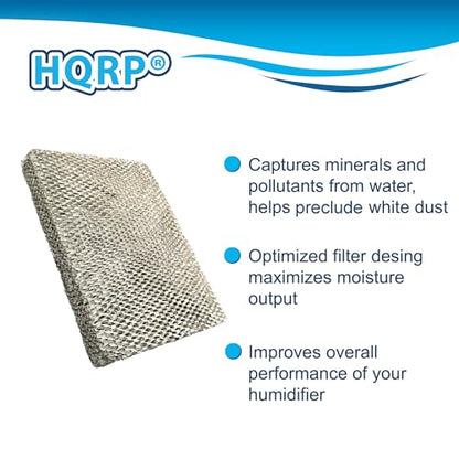 HQRP 2-pack Filter Pad compatible with Lennox Healthy Climate 35 X2661 fits HCWB3-17, HCWB2-17, HCWP2-18, HCWP3-18, WB2-17, WB3-17, WP2-18, WP3-18 series Humidifiers