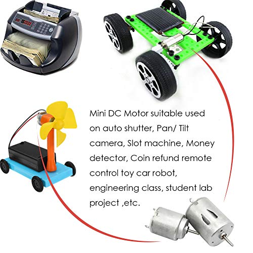 5000 RPM 6V High Torque Cylinder Magnetic Electric Mini DC Motor - size: 5000 rpm DC 6 V 1 pcs