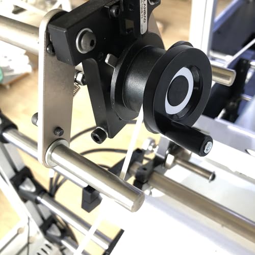 2 Pcs Black 3.15"/ 80mm Wooden back corrugated Hand Wheel - style: 2 Pcs 80mm Dia.× 8mm Hole Dia.(with Allen Wrench)