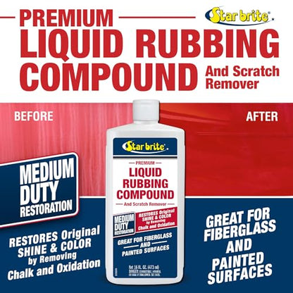 STAR BRITE Liquid Rubbing Compound Medium Oxidation - style: For Medium Oxidation