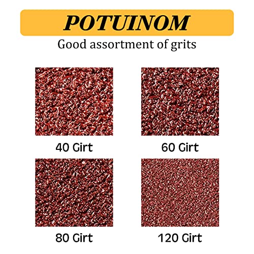 Sanding Belt 4 x 24 Inch,Belt Sander Belts 40 Grits,Best for Sanding Wood,Metal and Paint(10 Pack) - size: 40 grit