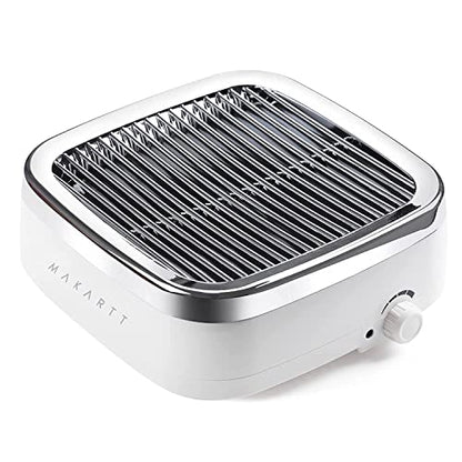 Makartt Nail Dust Collector Plug-in: 60W Dual Turbine Dust Extractor - color: Plug-in Nail Dust Collector-sylvie