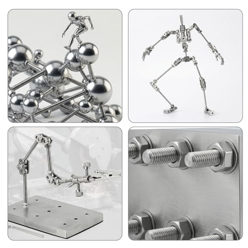 4Pcs Stainless Steel Fully Threaded Rods M3x400mm Right Threads with Nuts - size: M3x400mm