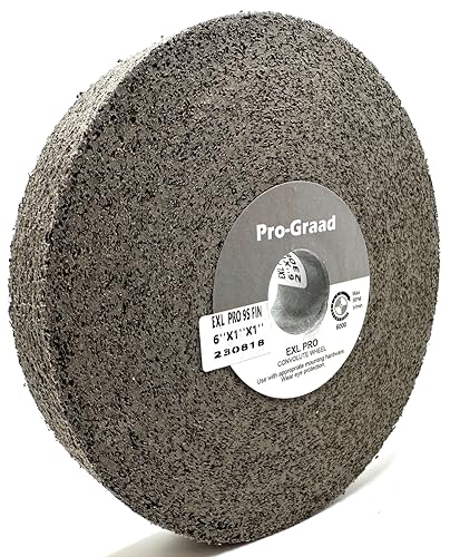 EXL PRO Deburring Wheel 6" x 1" x 1", 9S Fine, 94905 - style: 6" x 1" x 1" 9S Fine