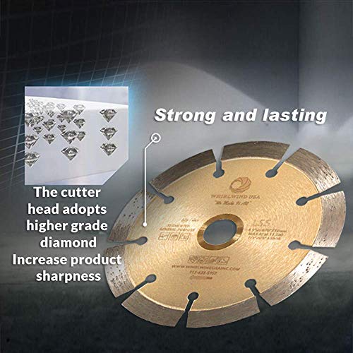 6 Inch Diamond Saw Blade for Concrete Stone Brick Masonry - size: 6" LSS