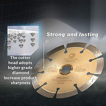 6 Inch Diamond Saw Blade for Concrete Stone Brick Masonry - size: 6" LSS