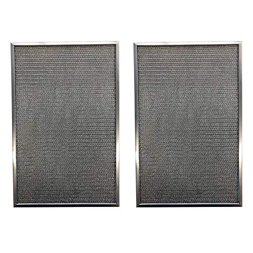 Replacement Aluminum Pre/Post Filter- 9-7/8 x 15-7/8 X 1/4 - Compatible with Honeywell Air Cleaner Models F300E1001 F300A1620 F50F1146 - (2-Pack) - size: 9-7/8" x 15-7/8" X 1/4" (Pack of 2)