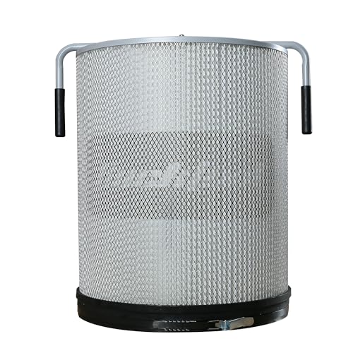 BUCKTOOL 2-Micron Dust Filter, 6X Pleated Canister Filter for DC1100 - size: DC1100