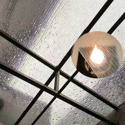 Polycarbonate Roofing Sheet Roll, 4X16.4FT Clear Greenhouse Panel - size: 3.9x16.4FT