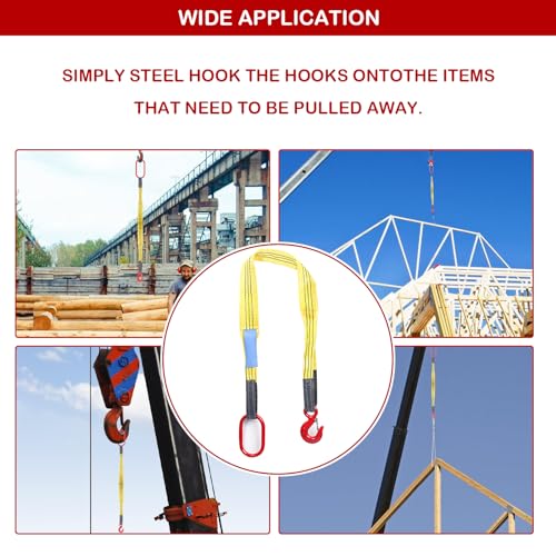 Lifting Sling Heavy Duty Web Sling with G80 Hook