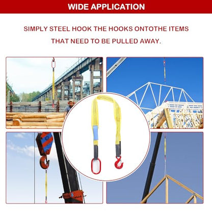 Lifting Sling Heavy Duty Web Sling with G80 Hook