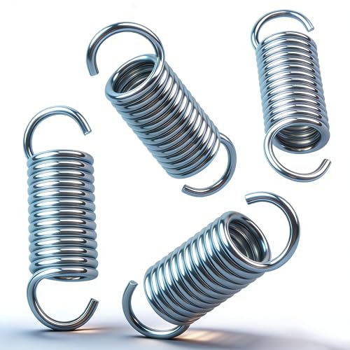 4-Pack 9617 Extension Spring, 2.64 inches × 0.75 inches × 0.6 inches