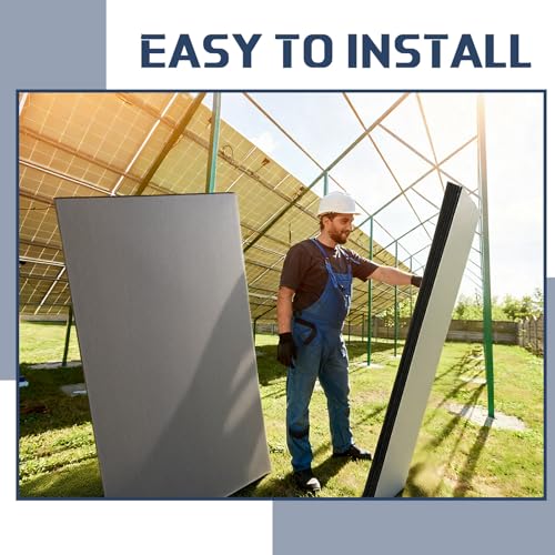 6 Pcs 4' X 2' X 0.2'' Polycarbonate Greenhouse Panels Roof Panels, Brown - color: Brown, size: 4' x 2' x 0.2''