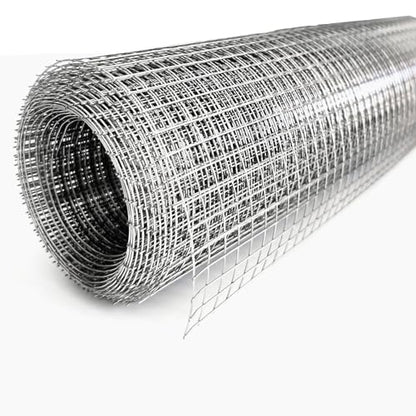 Stainless Steel Welded Wire Mesh 1/4 Inch Completely Welded Hardware Cloth - size: 15.7" X 118",1ROLL