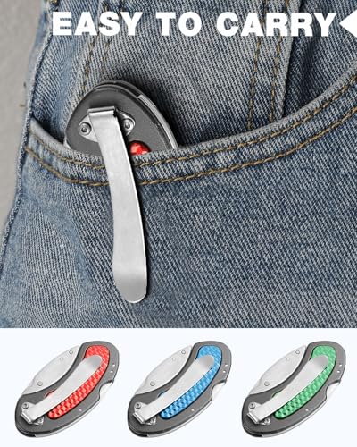 WORKPRO Folding Utility Knife Set, 3-Piece Colorful Box Cutters
