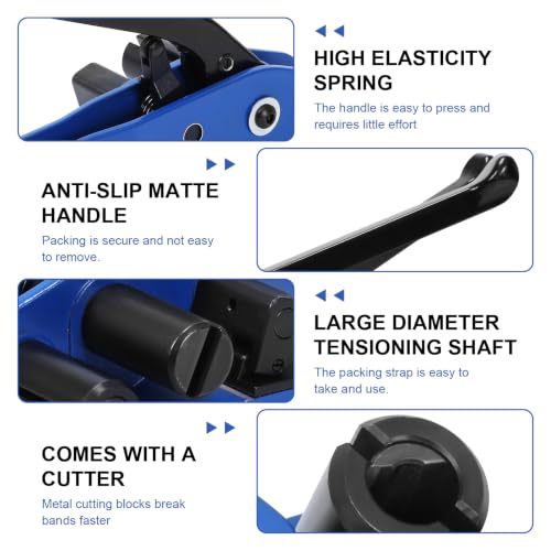 Generic Manual Banding Tensioner Tool with Built-in Cutter for Packing