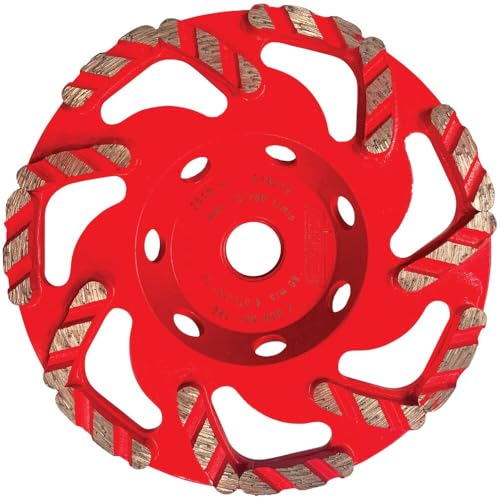 Diablo Diamond Rim Cup Wheel - 4-1/2" Dia, 5/8"-11 Arbor, Max 13,280 RPM