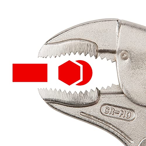 TEKTON Locking Pliers Set, 6-Piece | PLK99903 - size: 6-Piece