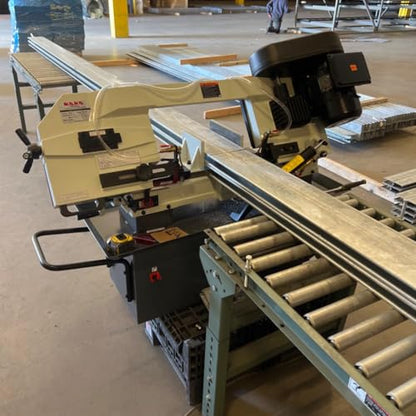 KAKA INDUSTRIAL BS-912B Metal Band Saw, 9 in Round, 7 x 12 in - style: 9" Metal Cutting Bandsaw