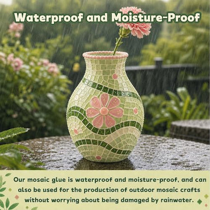 200ml Mosaic Tile Glue, Clear Durable Waterproof Fast Drying