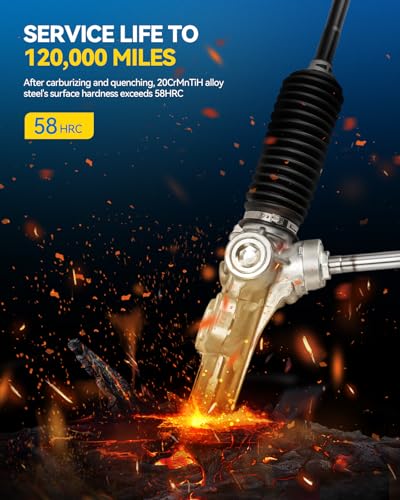 PHILTOP Steering Rack and Pinion for Elantra, Veloster, Elantra GT & Coupe - size: 1G-2409 Elantra