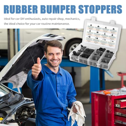 162PCS Automotive Bumpers Rubber Stoppers Assortment OEM#3688811/4235