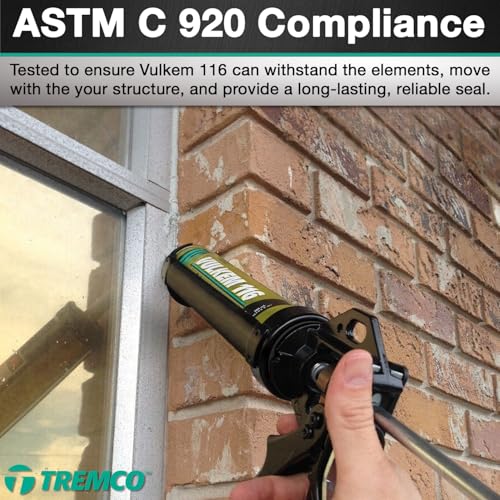 Tremco Vulkem 116 Polyurethane Sealant 10 oz, White, Case of 30 - color: White, size: Case of 30 Tubes