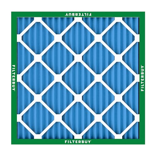 Filterbuy 12x12x1 Air Filter MERV 13 Smoke & Allergy Defense (6-Pack) - size: 12x12x1