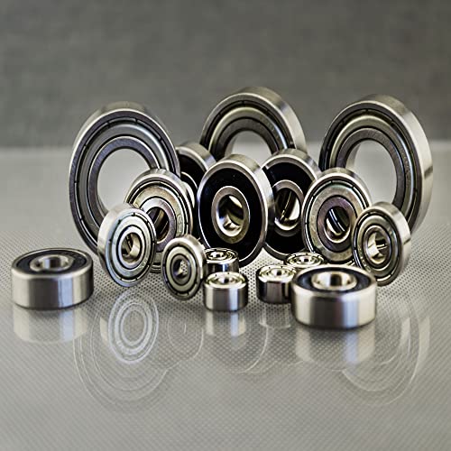 uxcell 6901-2RS Deep Groove Ball Bearing 12mm x 24mm x 6mm Double Sealed Carbon Steel Bearings 8pcs - size: 12mmx24mmx6mm