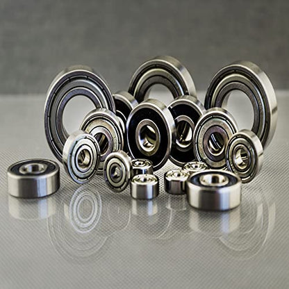 uxcell 6901-2RS Deep Groove Ball Bearing 12mm x 24mm x 6mm Double Sealed Carbon Steel Bearings 8pcs - size: 12mmx24mmx6mm