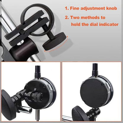 Qnkaa Magnetic Base Holder for Dial Indicator