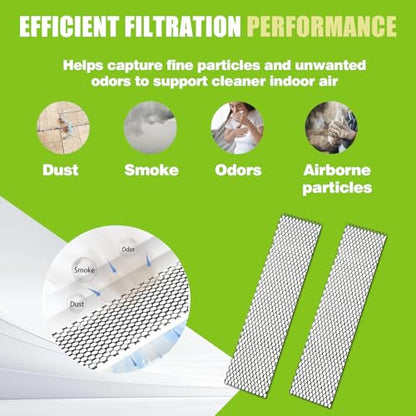 4-Pack 12100206000056 Air Purifier Filter Compatible with Carrier Bryant