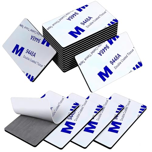 56Pcs Heavy Duty Double Sided Adhesive Pads, 3mm Thick Black Foam Mounting Tape - Super Strong Waterproof for Walls, Pictures, Cars, Home & Office (Pre-Cut Rectangles) - color: Pack of 56 Black